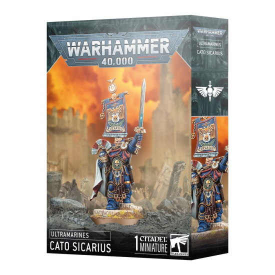 Warhammer 40,000: Cato Sicarius – Ultramarines Captain | Space Marines